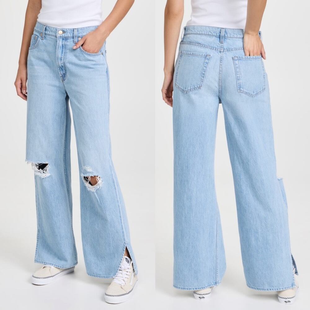 Mother Snacks The Fun Dip Puddle Slice Jeans in Lots of Nibbles Women’s Size 30 - Picture 2 of 14